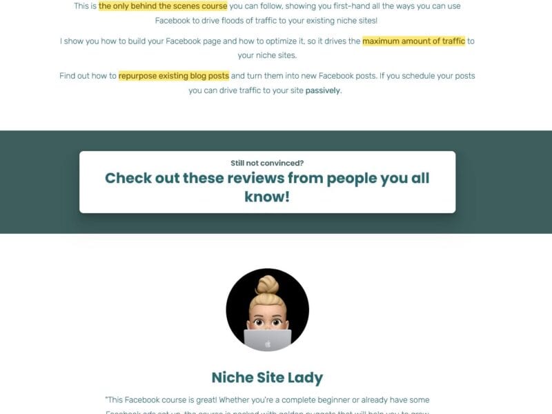 facebook for niche sites by introverted entrepreneur daniel berry
