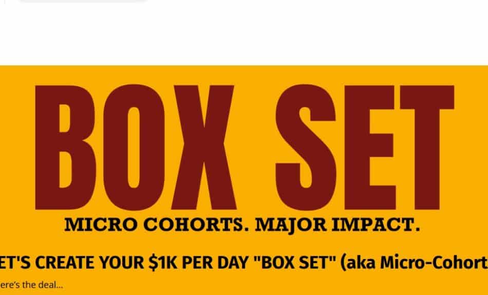 box set by ryan lee