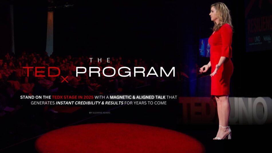 the tedx program by suzanne adams