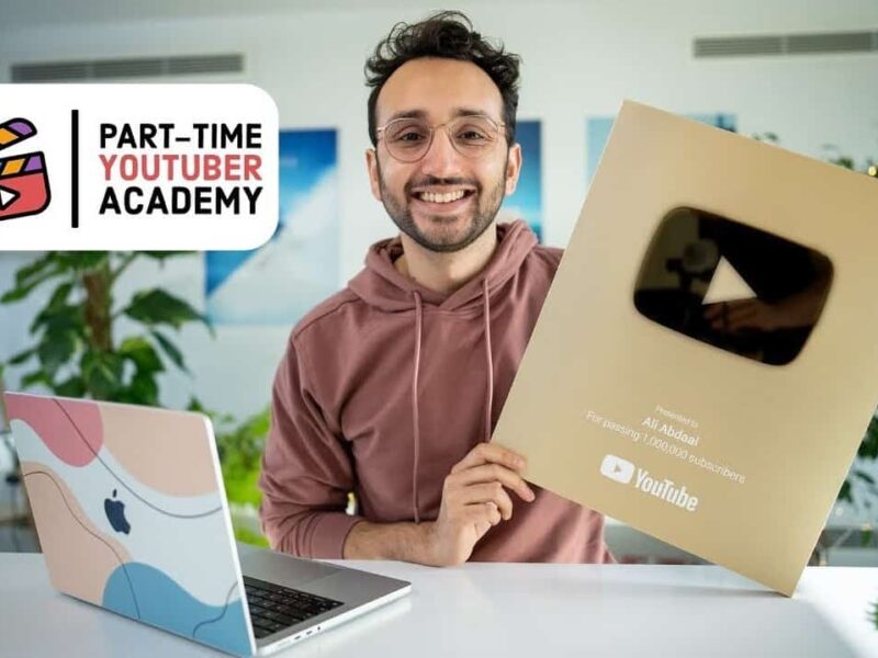 Part-Time Youtuber Academy PTYA by Ali Abdaal Cohort 6