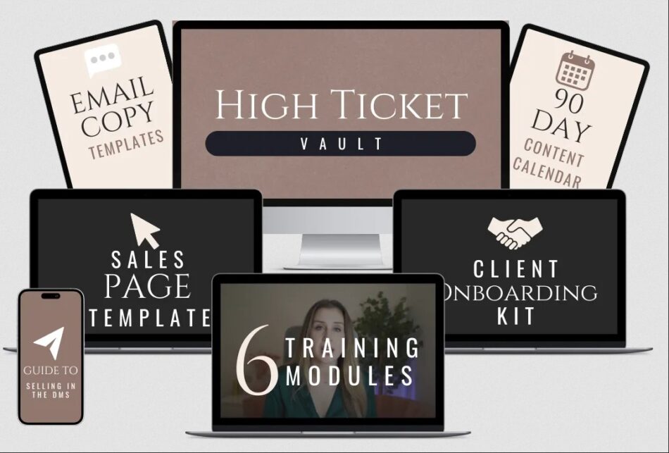 high ticket vault by elise darma