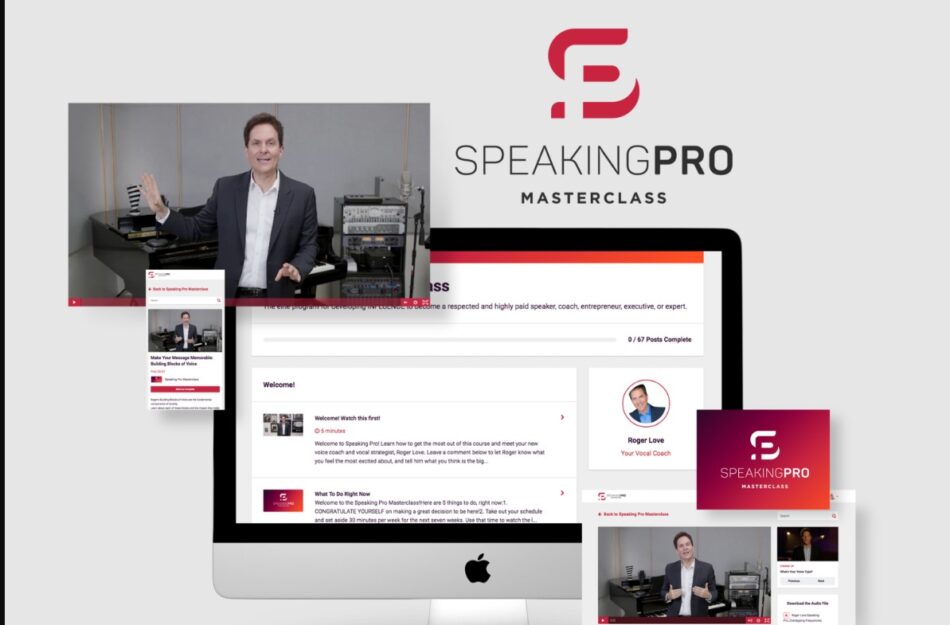 speaking pro masterclass by roger love