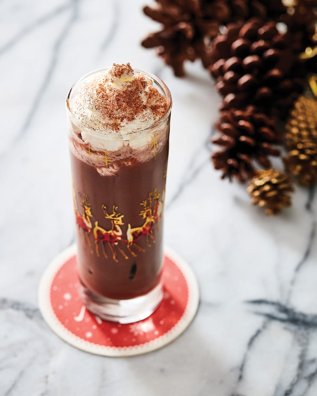 Run Run Rudolph chocolate cocktail