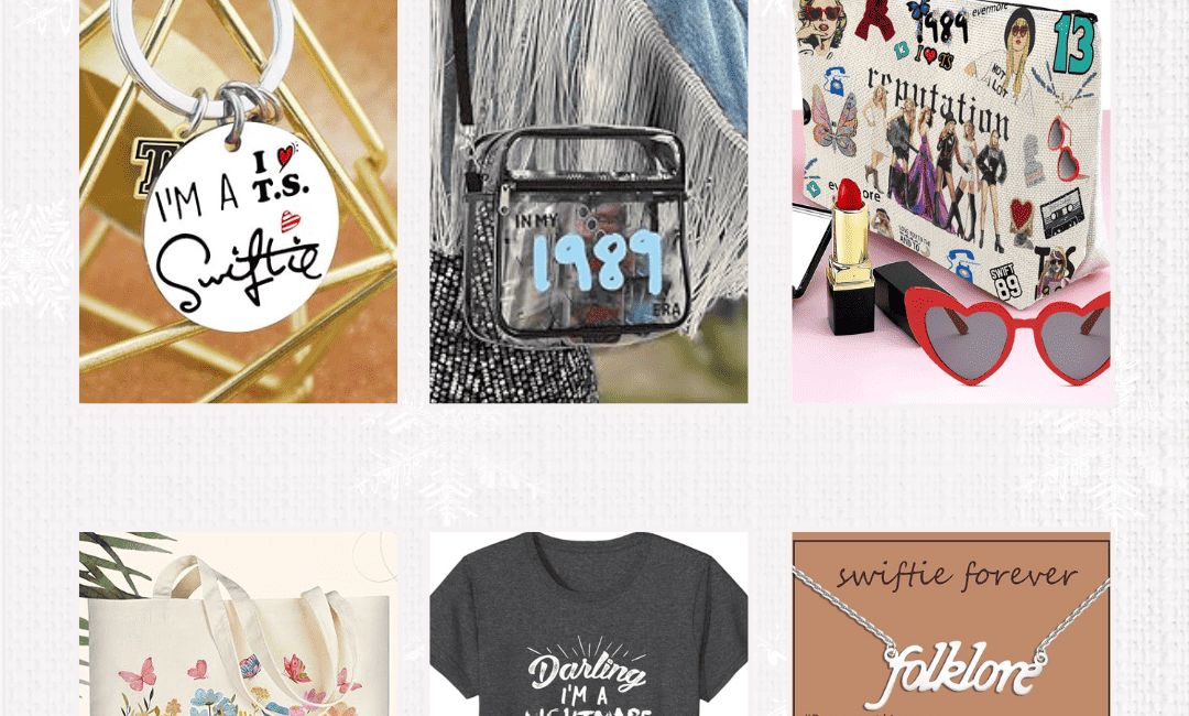 Gift guide for her, Taylor swift gifts, gift guide for swifties, gifts for Taylor swift fans