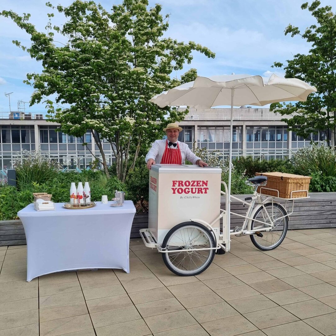 Frozen Yogurt Tricycle Hire Chilled Dessert Bike