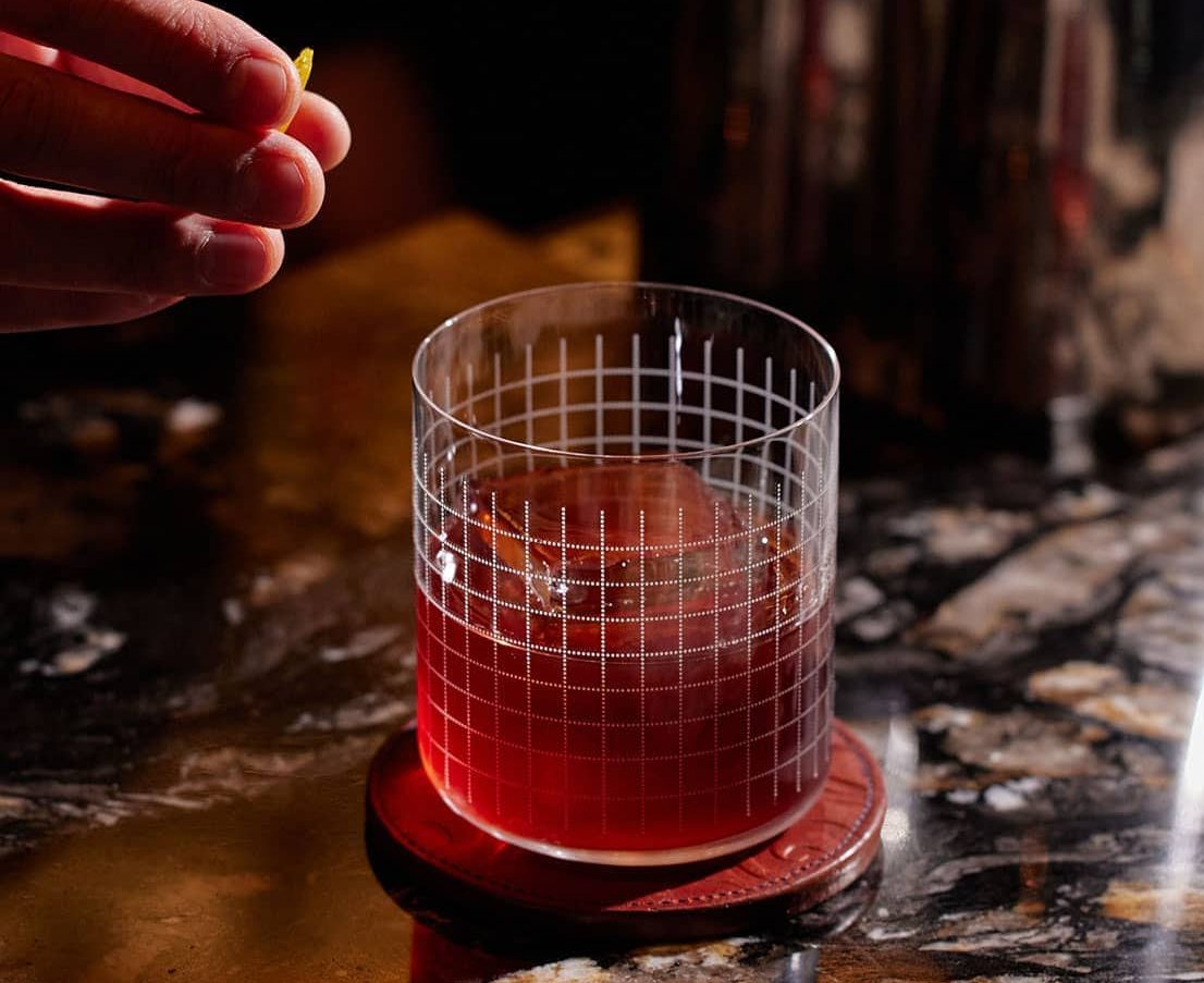 whiskey rum split-base boulevardier