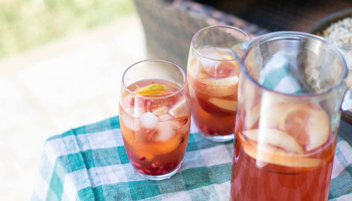 Ginger Peach Lemon Bourbon