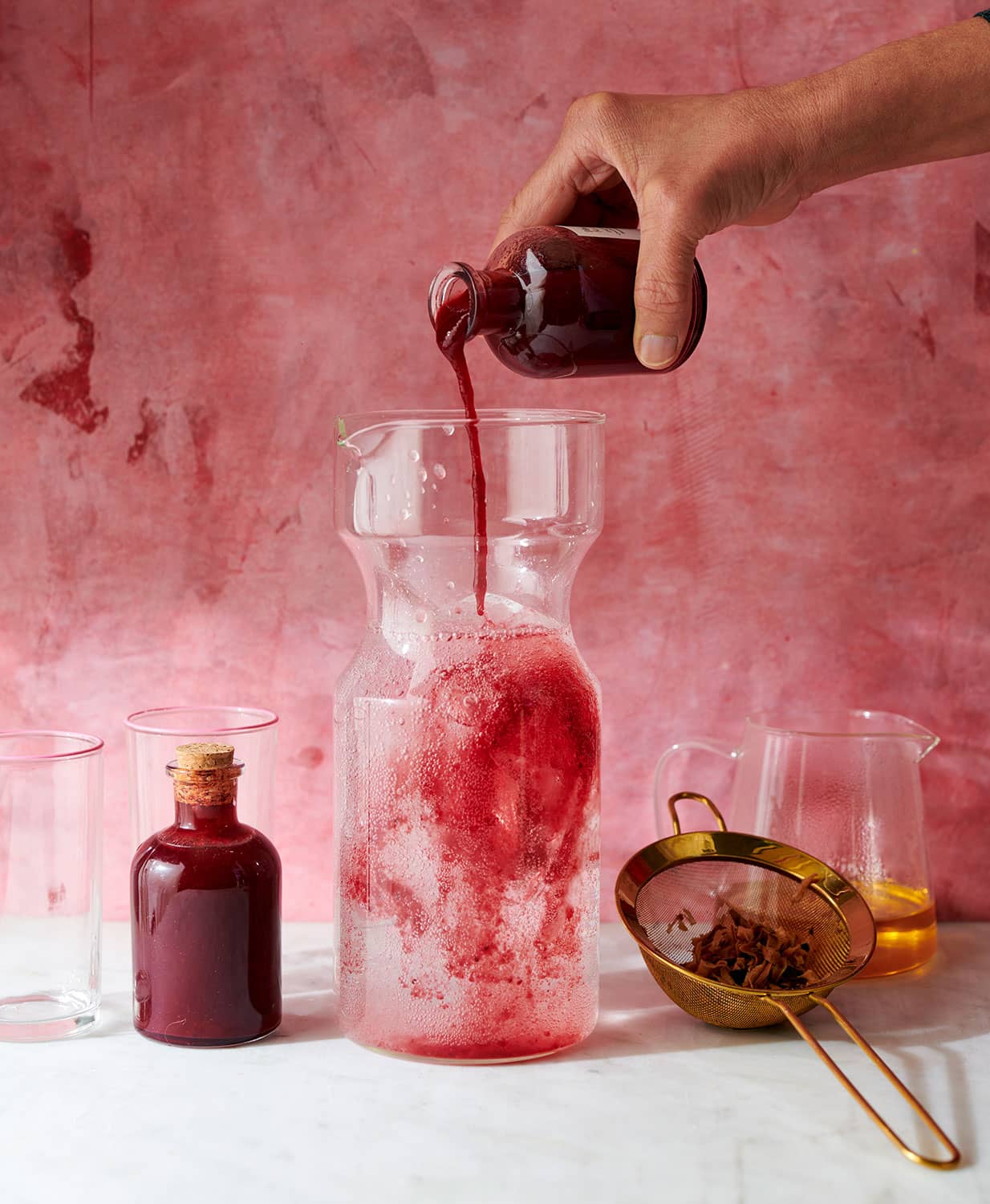 cranberry orange shrub