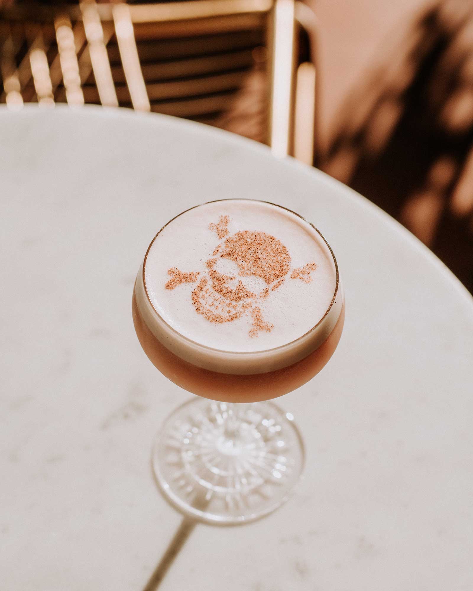 Memento Mori fall cocktail