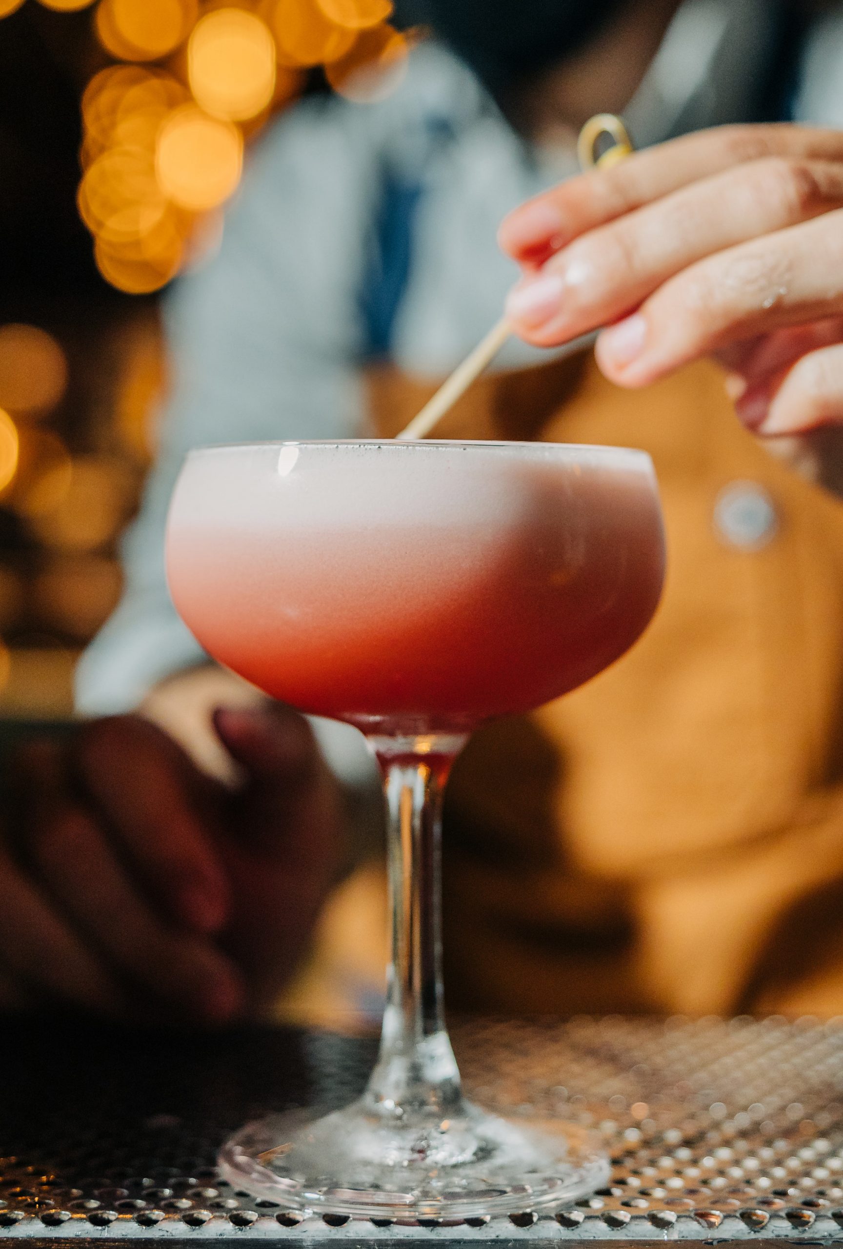Mezcal Negroni Sour