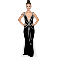 justice formal dresses Genevieve Dreamy Pleated Cowl Satin Formal Dresses