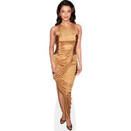 Aishwarya Rai (Gold Dress) Cardboard Cutout -