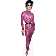 violet chachki purple dress Violet Chachki (Purple Outfit) Cardboard Cutout -