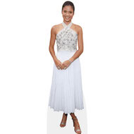 Emma Raducanu (White Dress) Cardboard Cutout -