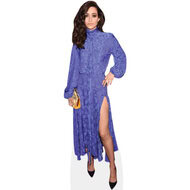 emmy rossum purple dress Emmy Rossum (Purple Dress) Cardboard Cutout -