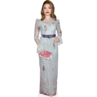 florence pugh blue dress Florence Pugh Has Us In A Lavender Haze With Sheer Valentino