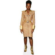 lupita gold dress Lupita Nyong'o Is All Sophisticated Subtlety in Gold Celine Gown