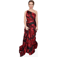 alyssa milano red dress Alyssa Milano (Red Dress) Cardboard Cutout Available in Life-Size or Mini –  Perfect for Parties, Displays & Collectibles. Great for Photos, Gifts &