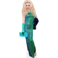 green emerald velvet dress Jinkx Monsoon (Green Dress) Silhouette en carton Taille Mini : Amazon.fr:  Cuisine et Maison main image 1