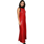 eiza gonzalez red dress Who Looks Best in a Red Plunging Neckline Dress: Eiza, Lucy, or Selena?