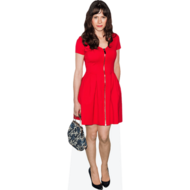 open lace back dress Amazon.com: Posterazzi Elaine Joyce posed in Red Dress Photo Poster Print,  (24 x 30): Posters & Prints main image 1