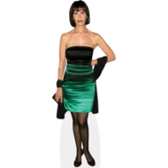 Ellen Greene (Green Dress) Cardboard Cutout - Celebrity Cutouts