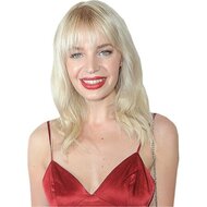 Chloe Farnworth (Red Dress) Buddy - Torso Up Cutout - Celebrity Cutouts