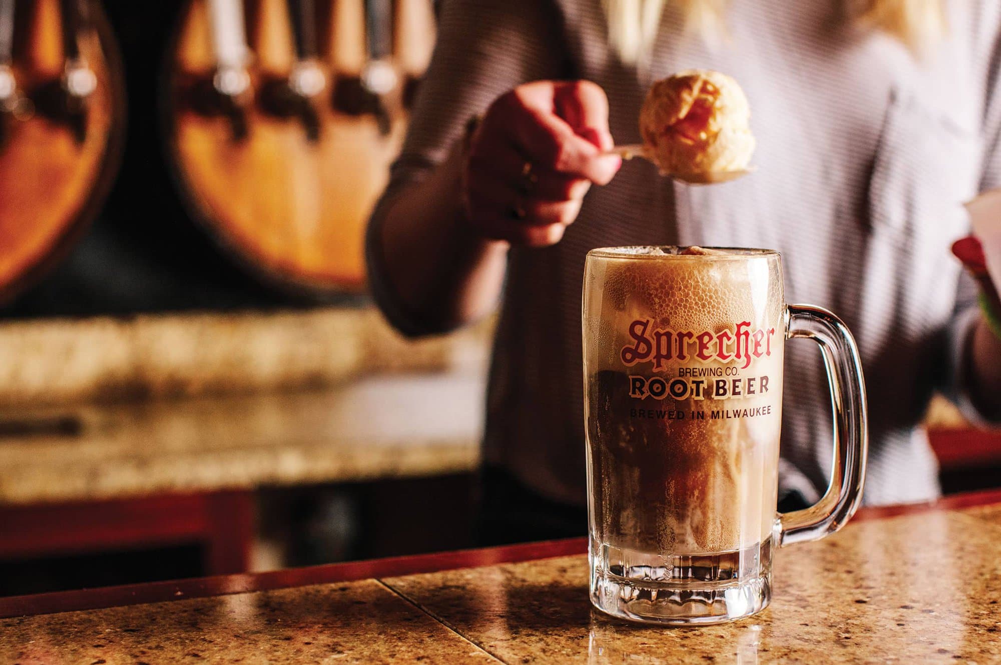 Root Beer float