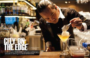 hong kong drinks scene