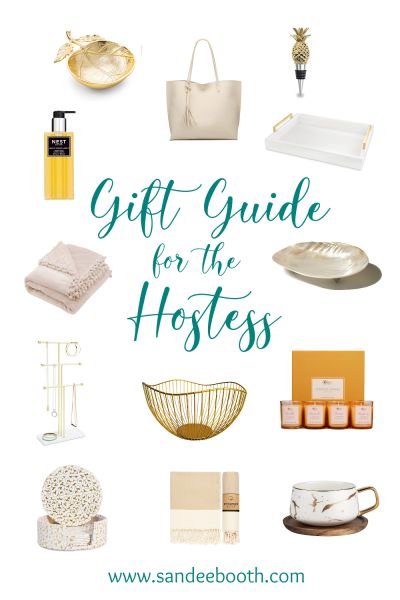 collage of Hostess Gift Guide