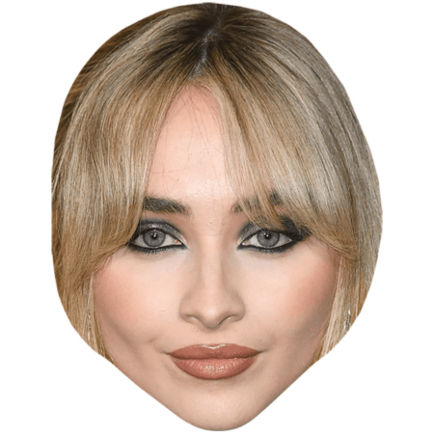 Sabrina Carpenter BIG HEAD - Riesen Aufstellbild Für Partys & Deko