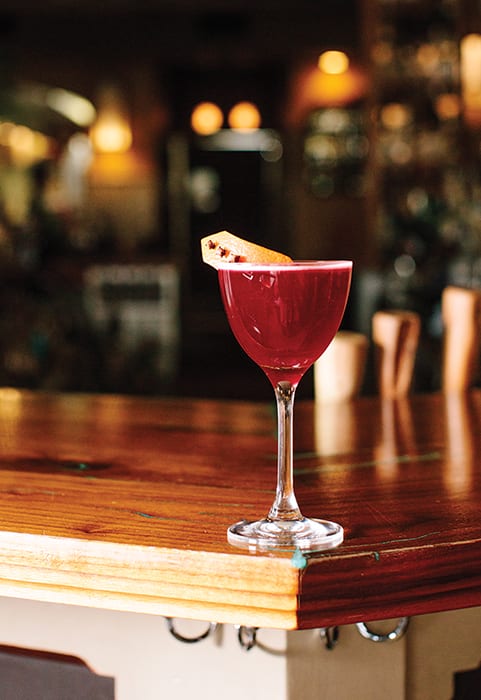 Hibiscus Mezcal Cocktail