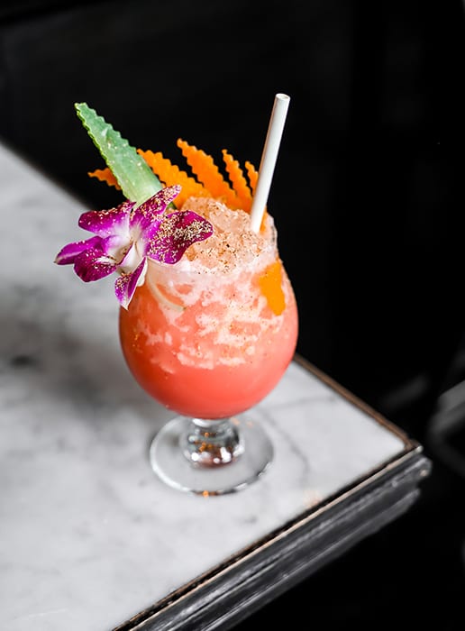 Mocktail recipes Raspberry Painkiller