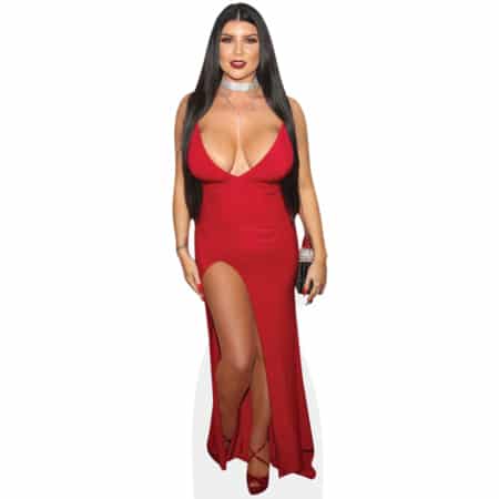 Romi Rain (Red Dress) Buddy - Torso Up -