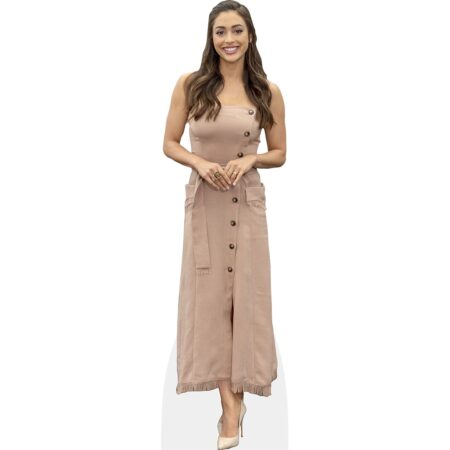 Lindsey Morgan (Long Dress) Cardboard Cutout -