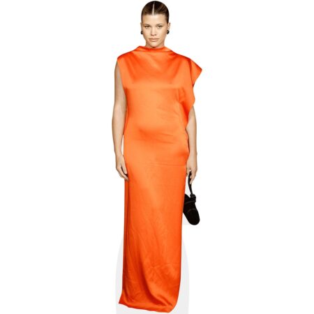 sofia richie orange dress 