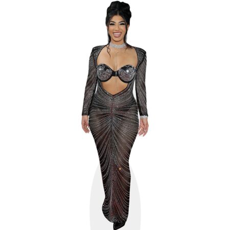 Jasmine Sherni (Black Dress) Buddy - Torso Up Cutout -