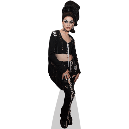 aquaria black dress (Gown) Cardboard Cutout Aris Allen Men's 1946