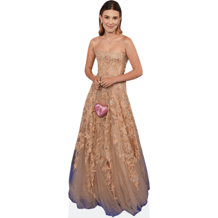 Millie Bobby Brown (Long Dress) Cardboard Cutout - Celebrity Cutouts