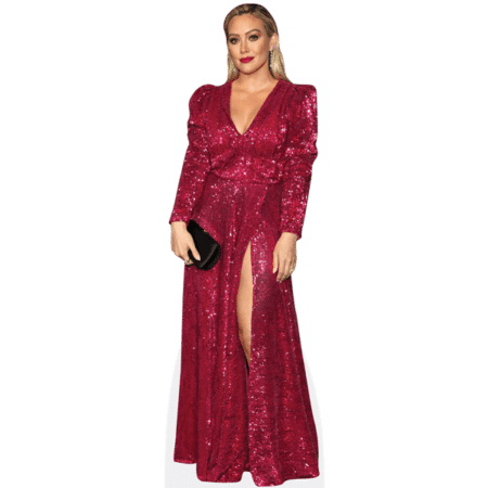 hilary duff red dress 17 years ago today, Hilary Duff attending Mercedes-Benz Fashion Week Fall  2009