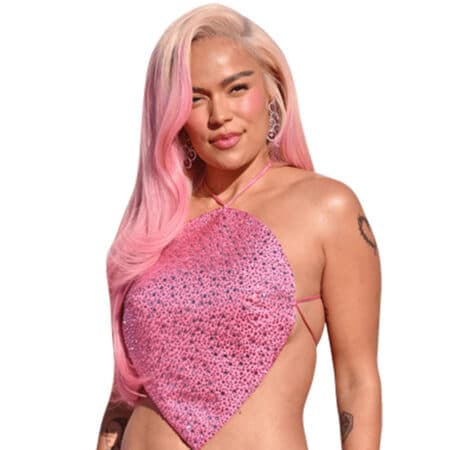 karol g pink dress Karol G, con su segundo look de la noche  . . . #karolg #latinaforeva  #tropicoqueta #latingrammys2026 #grammys2026
