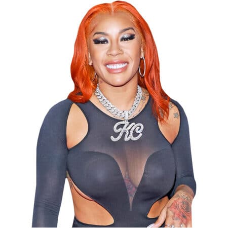 Keyshia Cole (Sheer Top) Half Body Buddy