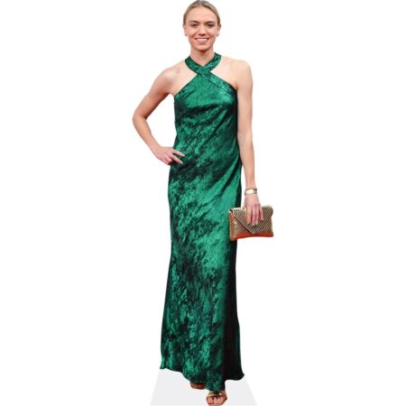 Esme Morgan (Green Dress) Cardboard Cutout - Celebrity Cutouts