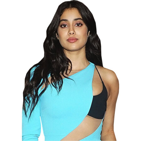 janhvi kapoor blue dress Janhvi Kapoor dresses in a shimmering blue gown and translucent gloves,  channels her inner Disney Princess : Bollywood News