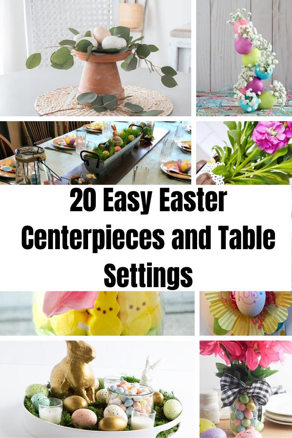 Spring holiday Centerpieces