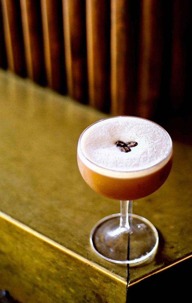 La Vive mezcal espresso martini