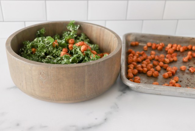 Vegan Chickpea & Kale Salad