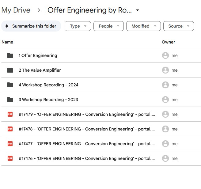 offer engineering by ross o'lochlainn