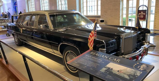 1972 Lincoln Continental at The Henry Ford Museum of American Innovation in Dearborn, Michigan