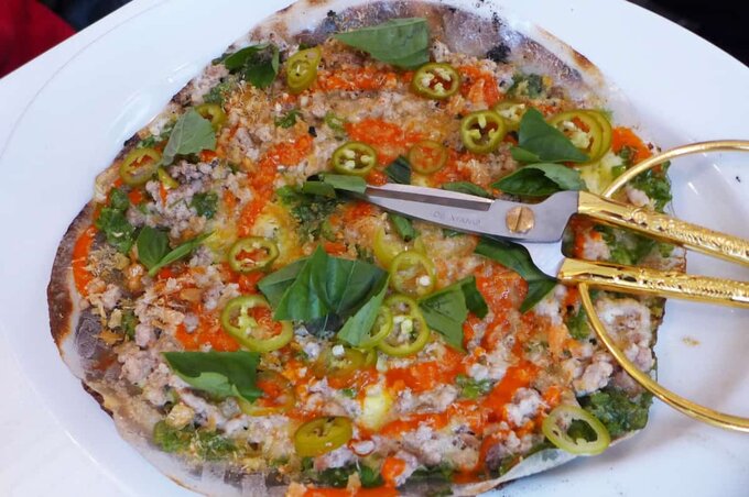 cách làm bánh tráng nướng